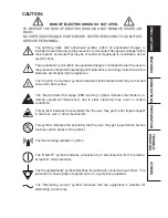 Preview for 3 page of Mitsubishi Electric CP-30DW Operation Manual