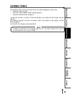 Preview for 21 page of Mitsubishi Electric CP-31W Operation Manual