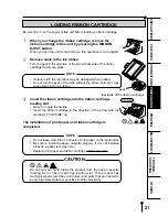 Preview for 29 page of Mitsubishi Electric CP-31W Operation Manual