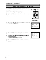 Preview for 40 page of Mitsubishi Electric CP-31W Operation Manual