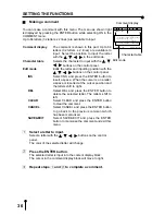 Preview for 44 page of Mitsubishi Electric CP-31W Operation Manual