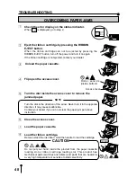 Preview for 56 page of Mitsubishi Electric CP-31W Operation Manual