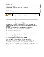 Preview for 3 page of Mitsubishi Electric CP-3800DW User Manual