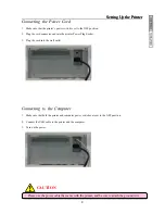 Предварительный просмотр 10 страницы Mitsubishi Electric CP-3800DW User Manual