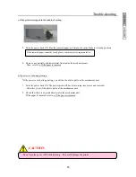 Предварительный просмотр 21 страницы Mitsubishi Electric CP-3800DW User Manual