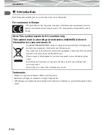 Предварительный просмотр 2 страницы Mitsubishi Electric CP-D2E User Manual