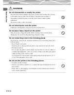 Preview for 10 page of Mitsubishi Electric CP-D2E User Manual