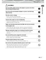 Preview for 11 page of Mitsubishi Electric CP-D2E User Manual