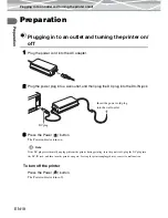 Предварительный просмотр 18 страницы Mitsubishi Electric CP-D2E User Manual