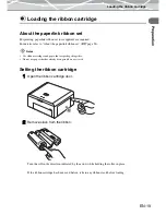 Предварительный просмотр 19 страницы Mitsubishi Electric CP-D2E User Manual