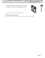 Предварительный просмотр 21 страницы Mitsubishi Electric CP-D2E User Manual