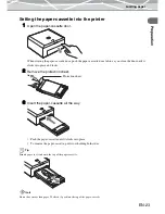 Предварительный просмотр 23 страницы Mitsubishi Electric CP-D2E User Manual