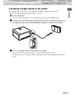 Предварительный просмотр 25 страницы Mitsubishi Electric CP-D2E User Manual