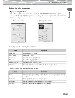 Предварительный просмотр 29 страницы Mitsubishi Electric CP-D2E User Manual