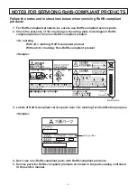 Предварительный просмотр 2 страницы Mitsubishi Electric CP-D70DW Service Manual