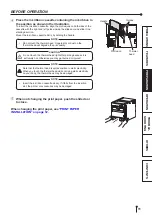 Предварительный просмотр 14 страницы Mitsubishi Electric CP-W5000DW Operation Manual