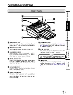 Предварительный просмотр 8 страницы Mitsubishi Electric CP3020DE Operation Manual