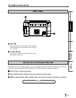 Предварительный просмотр 9 страницы Mitsubishi Electric CP3020DE Operation Manual