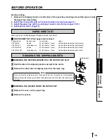 Предварительный просмотр 11 страницы Mitsubishi Electric CP3020DE Operation Manual