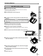 Предварительный просмотр 12 страницы Mitsubishi Electric CP3020DE Operation Manual