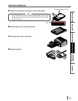 Предварительный просмотр 14 страницы Mitsubishi Electric CP3020DE Operation Manual