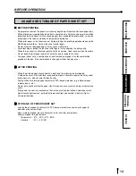 Предварительный просмотр 15 страницы Mitsubishi Electric CP3020DE Operation Manual