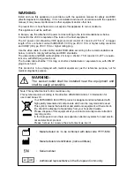 Предварительный просмотр 4 страницы Mitsubishi Electric CP30W Operation Manual