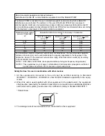 Предварительный просмотр 8 страницы Mitsubishi Electric CP30W Operation Manual