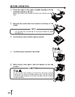 Предварительный просмотр 28 страницы Mitsubishi Electric CP30W Operation Manual