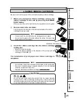 Предварительный просмотр 29 страницы Mitsubishi Electric CP30W Operation Manual