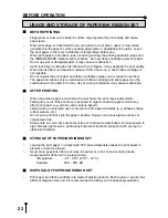 Предварительный просмотр 30 страницы Mitsubishi Electric CP30W Operation Manual