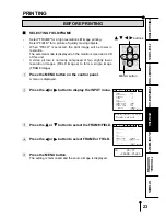 Предварительный просмотр 31 страницы Mitsubishi Electric CP30W Operation Manual