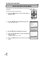 Предварительный просмотр 42 страницы Mitsubishi Electric CP30W Operation Manual