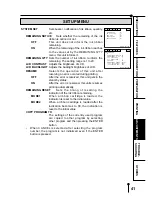 Предварительный просмотр 49 страницы Mitsubishi Electric CP30W Operation Manual