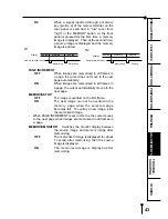 Предварительный просмотр 51 страницы Mitsubishi Electric CP30W Operation Manual