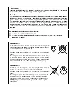 Предварительный просмотр 3 страницы Mitsubishi Electric CP9000DW Operation Manual