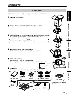 Предварительный просмотр 9 страницы Mitsubishi Electric CP9000DW Operation Manual