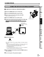 Предварительный просмотр 12 страницы Mitsubishi Electric CP9000DW Operation Manual