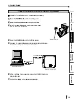 Предварительный просмотр 13 страницы Mitsubishi Electric CP9000DW Operation Manual