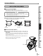 Предварительный просмотр 17 страницы Mitsubishi Electric CP9000DW Operation Manual