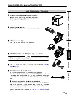 Предварительный просмотр 22 страницы Mitsubishi Electric CP9000DW Operation Manual