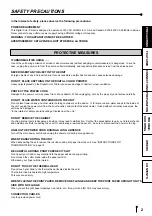 Предварительный просмотр 5 страницы Mitsubishi Electric CP9500DW-S Operation Manual