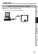 Предварительный просмотр 12 страницы Mitsubishi Electric CP9500DW-S Operation Manual