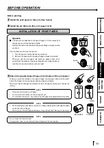 Предварительный просмотр 14 страницы Mitsubishi Electric CP9500DW-S Operation Manual