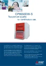 Mitsubishi Electric CP9550DW-S Specification preview