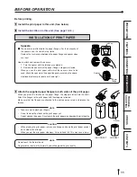 Preview for 14 page of Mitsubishi Electric CP9550DW Operation Manual