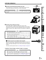 Предварительный просмотр 18 страницы Mitsubishi Electric CP9810DW Operation Manual