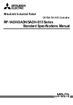 Mitsubishi Electric CR1DA-7A1-S15 Standard Specifications Manual preview