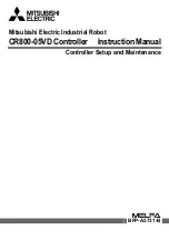 Preview for 1 page of Mitsubishi Electric CR800-05VD Instruction Manual