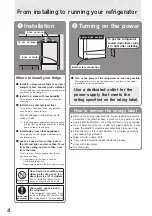 Preview for 4 page of Mitsubishi Electric CX402EJ-A1 Operating Instructions Manual